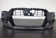 Load image into Gallery viewer, AUDI A6 FRONT BUMPER 2015 onwards SE 4G0 GENUINE pn 4G0807437S
