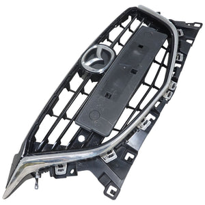 Mazda 3 front bumper centre chrome grill 2013 to 2015 Genuine pn BJE1-50712