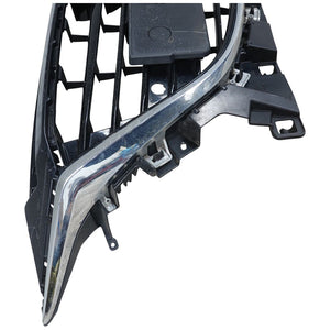 Mazda 3 front bumper centre chrome grill 2013 to 2015 Genuine pn BJE1-50712