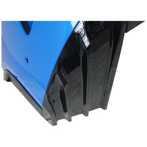 Jaguar F Pace SVR rear bumper 2021 to 2024 5.0 Facelift Genuine MK8M-17D781-AB