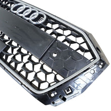 Load image into Gallery viewer, Audi A1 front bumper centre grill 2019-2022 Hatchback Genuine 82A853651B
