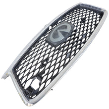 Load image into Gallery viewer, Infiniti Q60 front bumper upper centre grill 2016-2022 Genuine 62310 5CB0A
