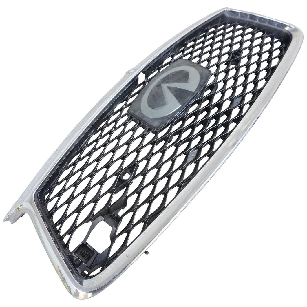Infiniti Q60 front bumper upper centre grill 2016-2022 Genuine 62310 5CB0A