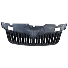 Load image into Gallery viewer, Skoda Fabia front bumper upper grill 2010-2014 Genuine pn 5J0853668C
