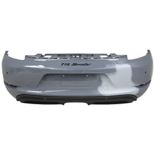 Load image into Gallery viewer, PORSCHE BOXSTER REAR BUMPER 718 2017 onwards GENUINE pn 982807421111
