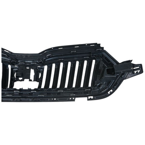 SKODA OCTAVIA FRONT BUMPER Upper Grill 2020 to 2023 Genuine 5E3807723
