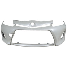 Load image into Gallery viewer, Toyota Yaris Hybrid front bumper 2014-2016 Genuine pn 52119-0D450
