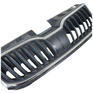 Skoda Octavia front bumper upper grill 2013 to 2016 Genuine 5E0853653