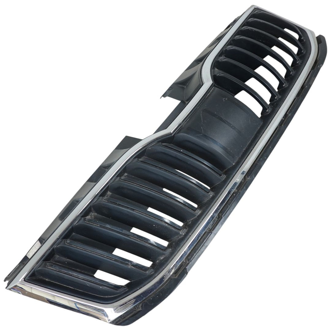 Skoda Octavia front bumper upper grill 2013 to 2016 Genuine 5E0853653