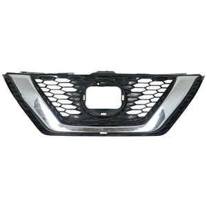 NISSAN QASHQAI FRONT BUMPER Upper Grill 2017 onwards GENUINE pn 62310 HV3