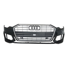 Load image into Gallery viewer, Audi A6 S Line FRONT BUMPER C8 2018 onwards SALOON GENUINE pn 4K0807437C
