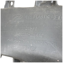 Load image into Gallery viewer, HYUNDAI SANTA FE FRONT BUMPER Right RH Air Duct 2016 onwards GENUINE 86586-2WAA0
