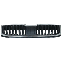 Load image into Gallery viewer, Skoda Octavia front bumper upper grill 2013 to 2016 Genuine 5E0853653
