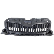 Load image into Gallery viewer, Skoda Fabia front bumper upper grill 2015-2018 Hatchback Genuine 6V0853653A
