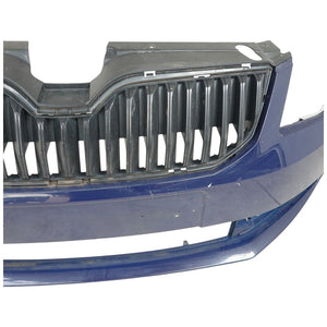 SKODA OCTAVIA FRONT BUMPER 2013 to 2016 Standard Saloon Estate Genuine 5E0807221