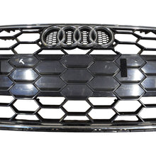 Load image into Gallery viewer, Audi A5 S Line front bumper grill 2020-2024 Genuine 8W6853651BL
