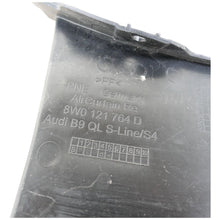 Load image into Gallery viewer, Audi A4 B9 S4 S Line front bumper right air guide 2019-2020 Genuine 8W0121764D
