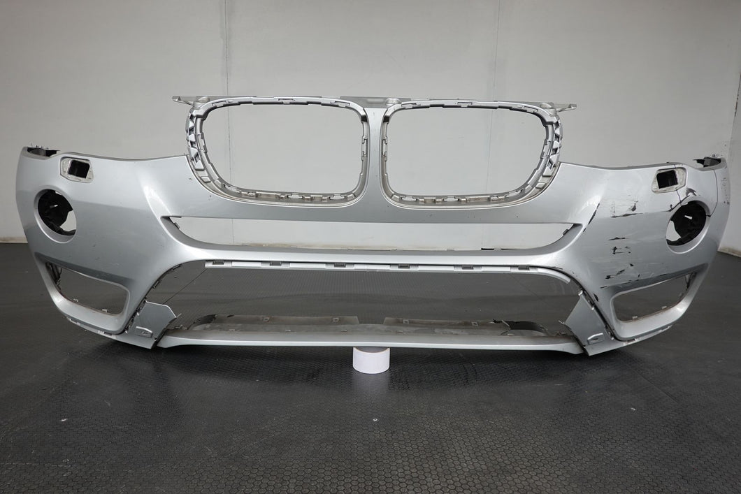 BMW X3 FRONT BUMPER F25 2014 onwards Facelift LCI SE SUV GENUINE pn 51117338534