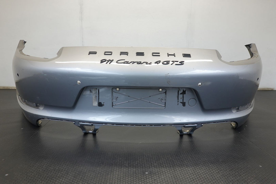 PORSCHE 911 991 REAR BUMPER CARRERA Targa 4 2016 onwards GENUINE 99150541110FFF