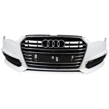 Load image into Gallery viewer, Audi A6 S Line front bumper 2015-2019 4G0 Saloon Avant Genuine 4G0807437AB
