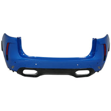 Load image into Gallery viewer, Jaguar F Pace SVR rear bumper 2021 to 2024 5.0 Facelift Genuine MK8M-17D781-AB

