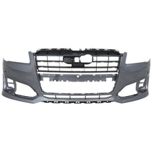 Load image into Gallery viewer, AUDI A8 S LINE S8 FRONT BUMPER 2015 onwards Saloon GENUINE pn 4H0807437K
