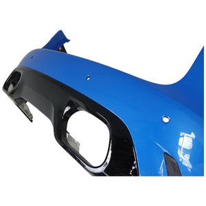 Jaguar F Pace SVR rear bumper 2021 to 2024 5.0 Facelift Genuine MK8M-17D781-AB