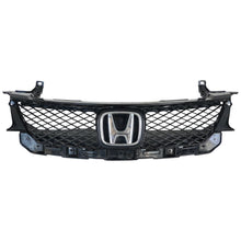 Load image into Gallery viewer, HONDA CIVIC FRONT BUMPER Upper Grill 2015 onwards GENUINE 71122-TV0-E512-M1
