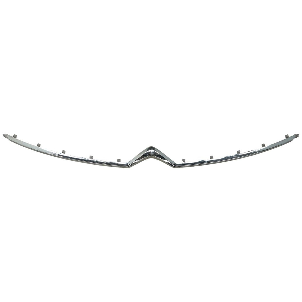 Citroen C4 Grand Picasso front bumper upper chrome 2013-2016 Genuine 9815201880