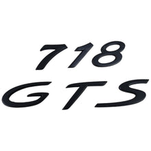Load image into Gallery viewer, Porsche 718 GTS rear bumper badge emblem 982 2016-2020 Genuine used
