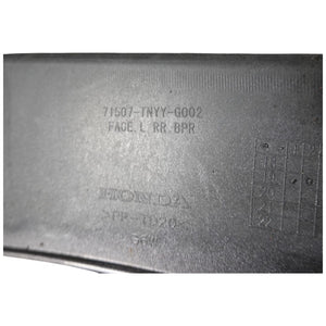 HONDA CRV REAR BUMPER Left Corner Trim CR-V 2018 on GENUINE 71507-TNYY-G002