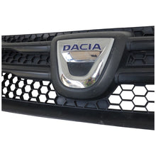 Load image into Gallery viewer, DACIA Sandero FRONT BUMPER Upper Grill 2012 to 2015 5 Door GENUINE pn 623107634R
