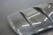 Load image into Gallery viewer, GENUINE PORSCHE CAYENNE TURBO GT Coupe REAR BUMPER Carbon Fibre Trim 9Y0807834M
