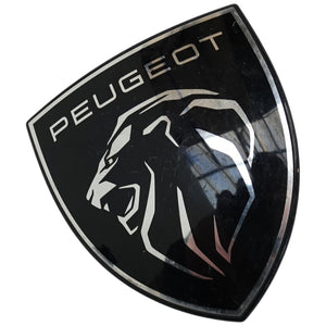 Peugeot 2008 front bumper grill emblem badge 2023-2025 Genuine 9852661280