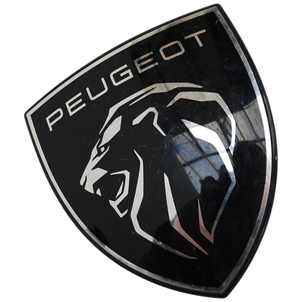 Peugeot 2008 front bumper grill emblem badge 2023-2025 Genuine 9852661280