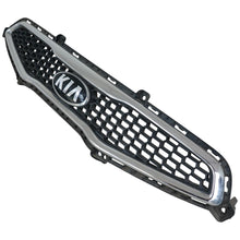 Load image into Gallery viewer, KIA PICANTO FRONT BUMPER Upper Grill 5dr 2011 to 2013 5 Door GENUINE 86351-1Y000
