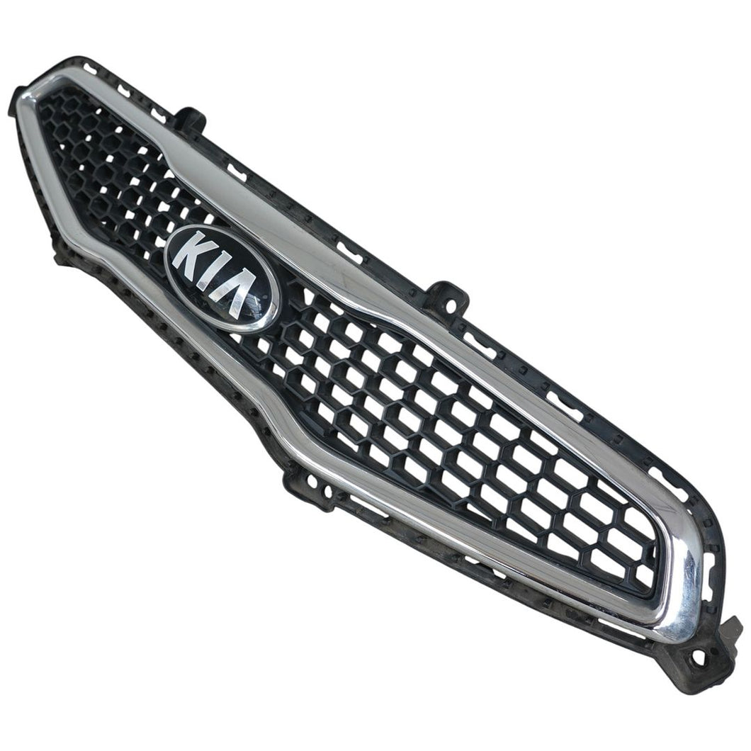 KIA PICANTO FRONT BUMPER Upper Grill 5dr 2011 to 2013 5 Door GENUINE 86351-1Y000