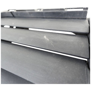 Porsche Cayenne front bumper active air shutter grill guide Genuine 7P5121635