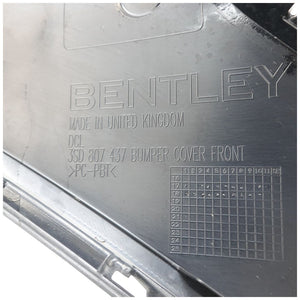 BENTLEY CONTINENTAL GT Coupe FRONT BUMPER Upper GTC 2018onward GENUINE 3SD807437