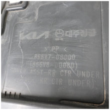 Load image into Gallery viewer, KIA EV9 REAR BUMPER UNDERTRAY Under Cover 2024 onwards GENUINE 866V7-D0000
