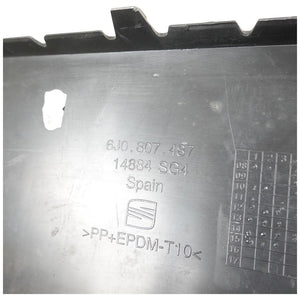 SEAT IBIZA FR REAR BUMPER Insert Grill Trim 3dr 2012 to 2016 GENUINE 6J0807437