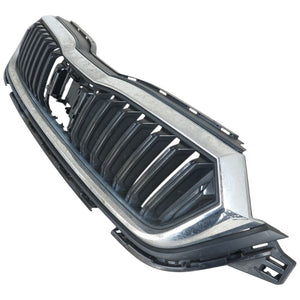 SKODA OCTAVIA FRONT BUMPER Upper Grill 2020 to 2023 Genuine 5E3807723