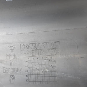 PORSCHE 911 FRONT BUMPER 996 Gen 2 2002 to 2003 GENUINE pn 99650531106