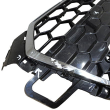 Load image into Gallery viewer, Audi A5 S Line front bumper grill 2020-2024 Genuine 8W6853651BL

