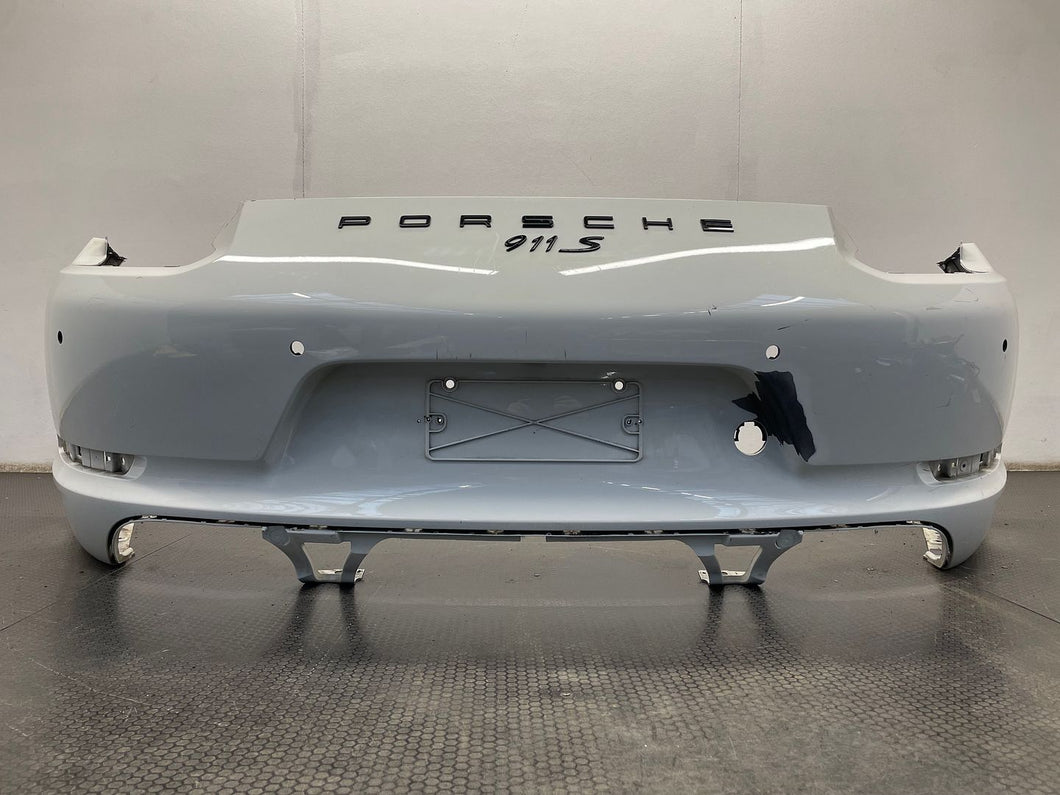 PORSCHE 911 C2 REAR BUMPER 991 S Facelift 2016 on GENUINE Used 99150541108FFF